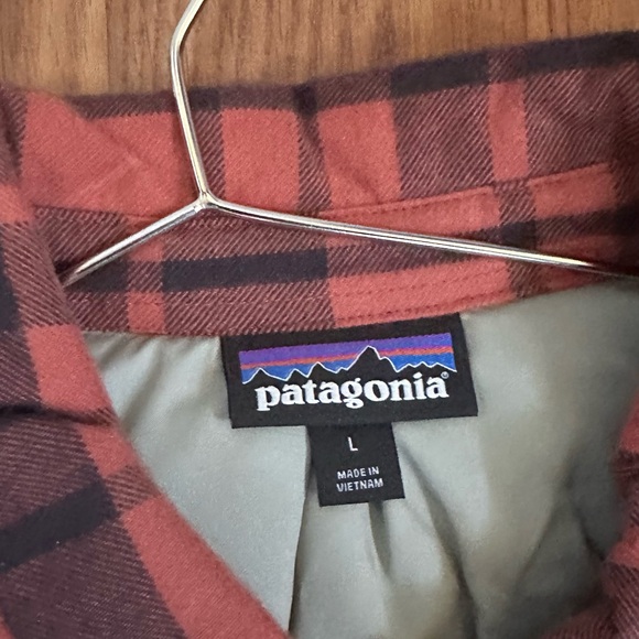 Patagonia Men's Insulated Midweight Fjord Flannel Shirt Large - Picture 2 of 2